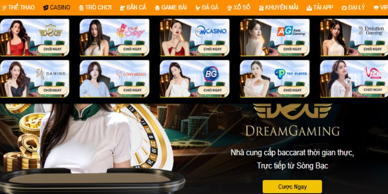 789Bet cung cấp nhiều sảnh chơi Casino với đặc sắc riêng